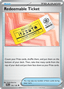 Redeemable Ticket